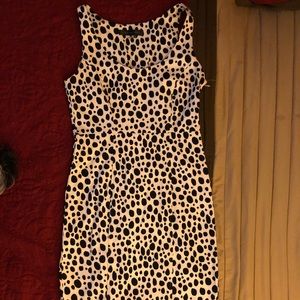 Cow print Dress